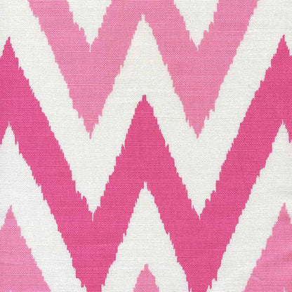 Tashkent II Small Scale Pink Light Pink fabric by Quadrille