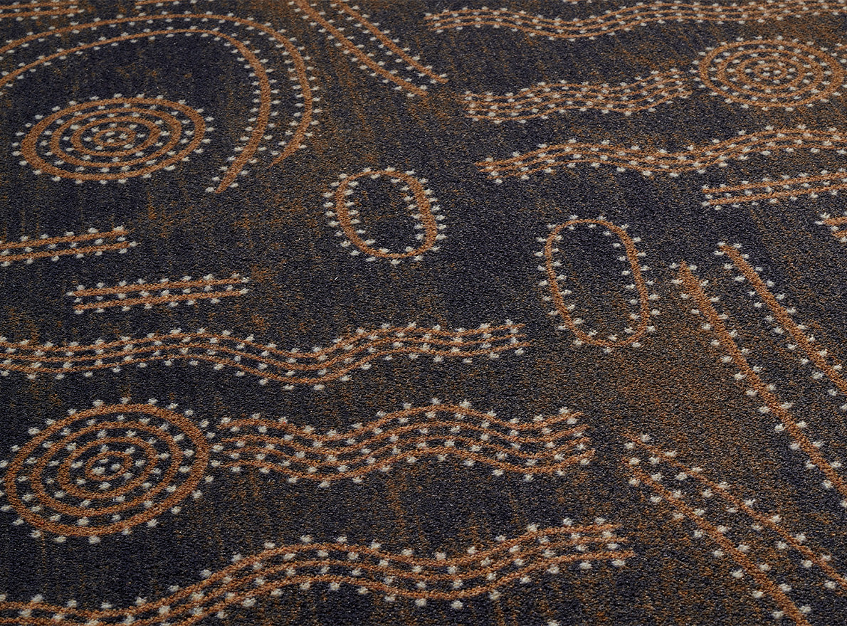 Tasmania Broadloom Carpet by Pierre Frey shown in a room setting (view 1)