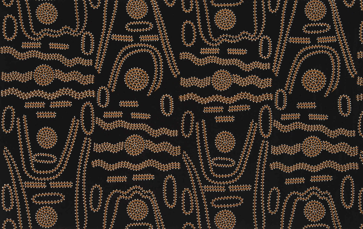 Tasmania Fabric by Pierre Frey in Ebène (F3021002)