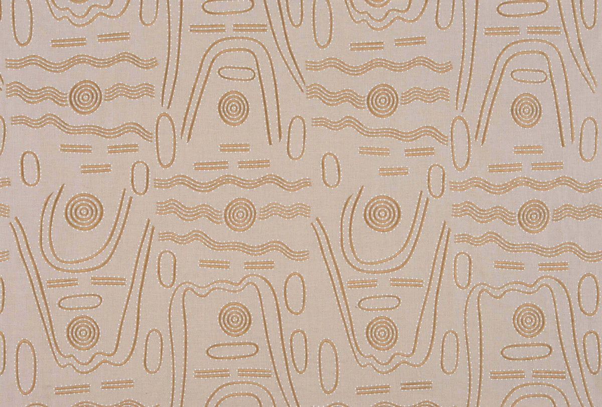 Tasmania Fabric by Pierre Frey in Santal (F3021001)