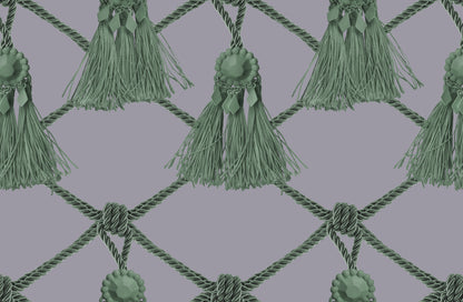Tassels Purple Dreams wallpaper by Rebel Walls