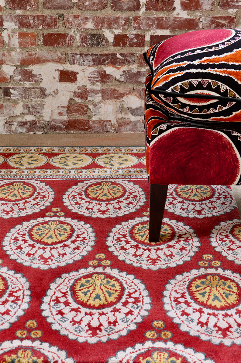 Taurus Rug by Pierre Frey shown in a room setting (view 1)