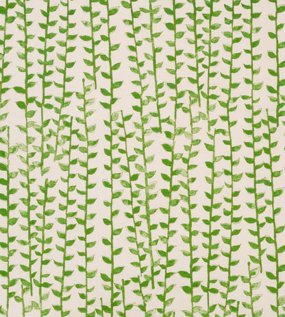 Tea Trail Fabric by Christopher Farr Cloth Green