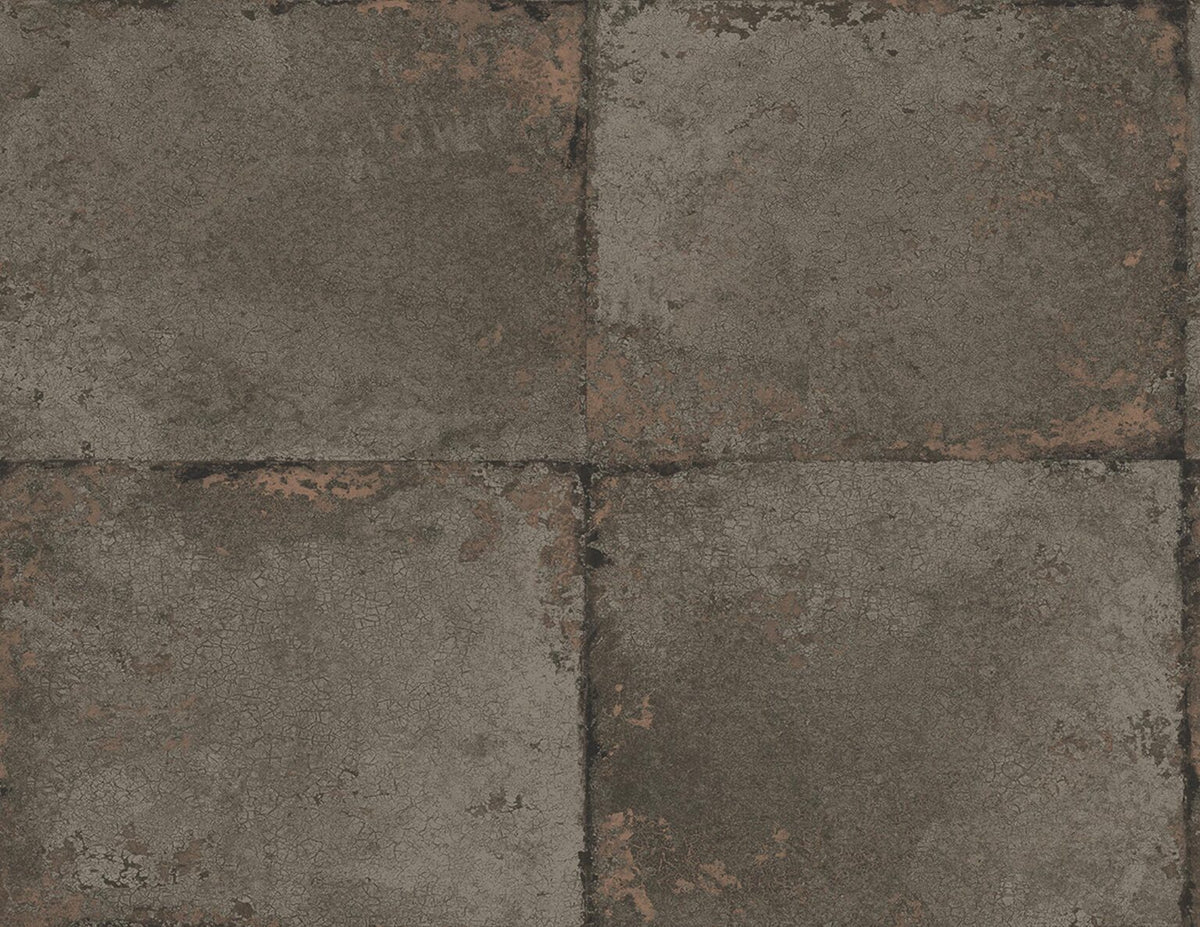 Tectoria contract wallcovering by Coordonné in Brown 64986510, flat pattern view