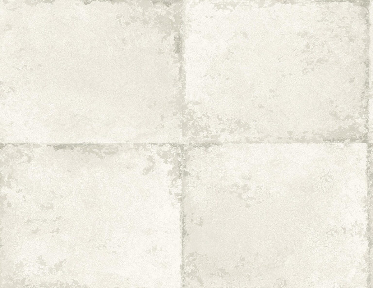 Tectoria contract wallcovering by Coordonné in White/Grey 64986500, flat pattern view