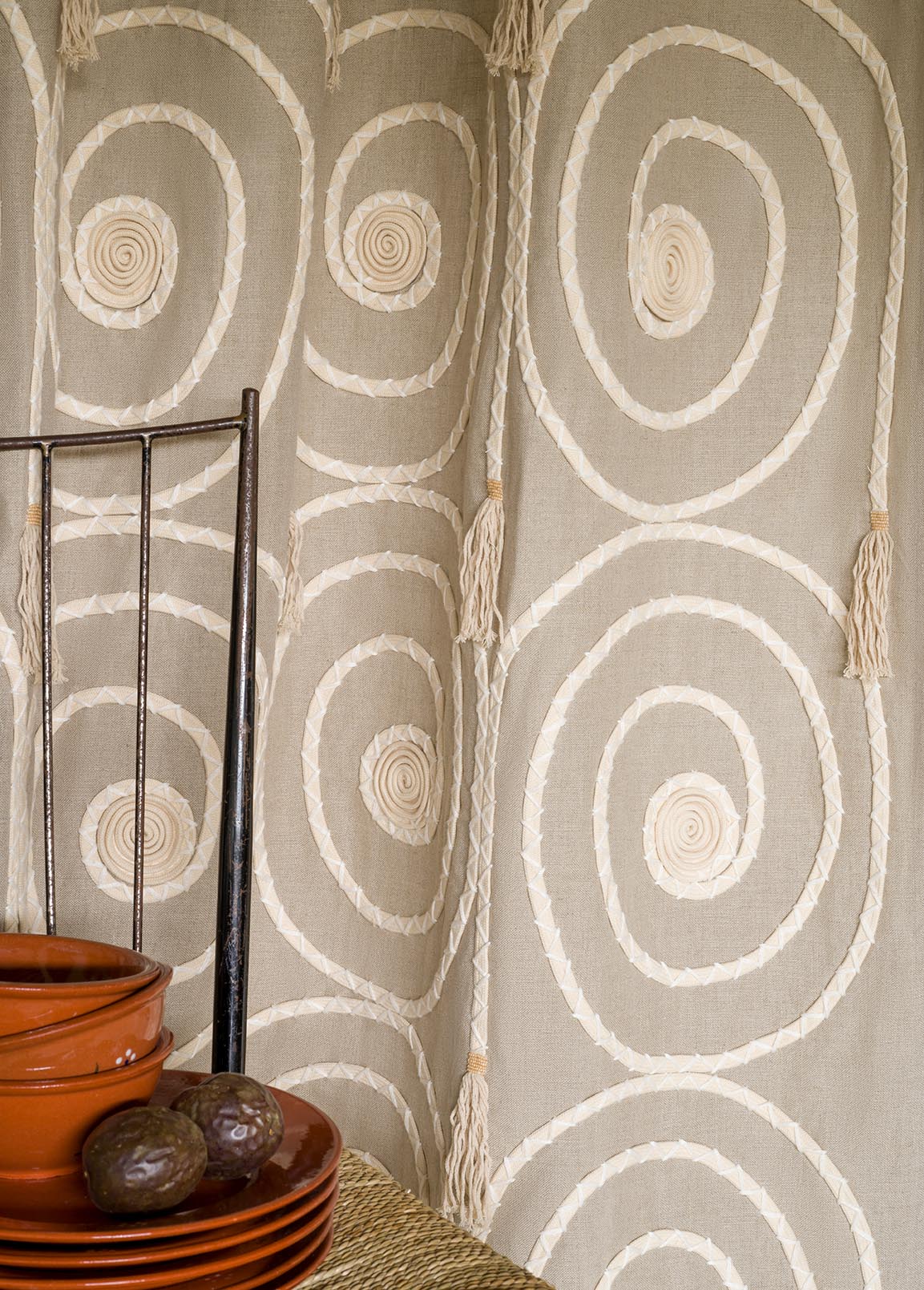 Temoe Fabric by Pierre Frey shown in a room setting (view 2)