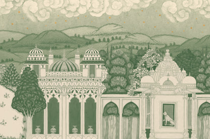 Temple Valley Green mural by Hovia