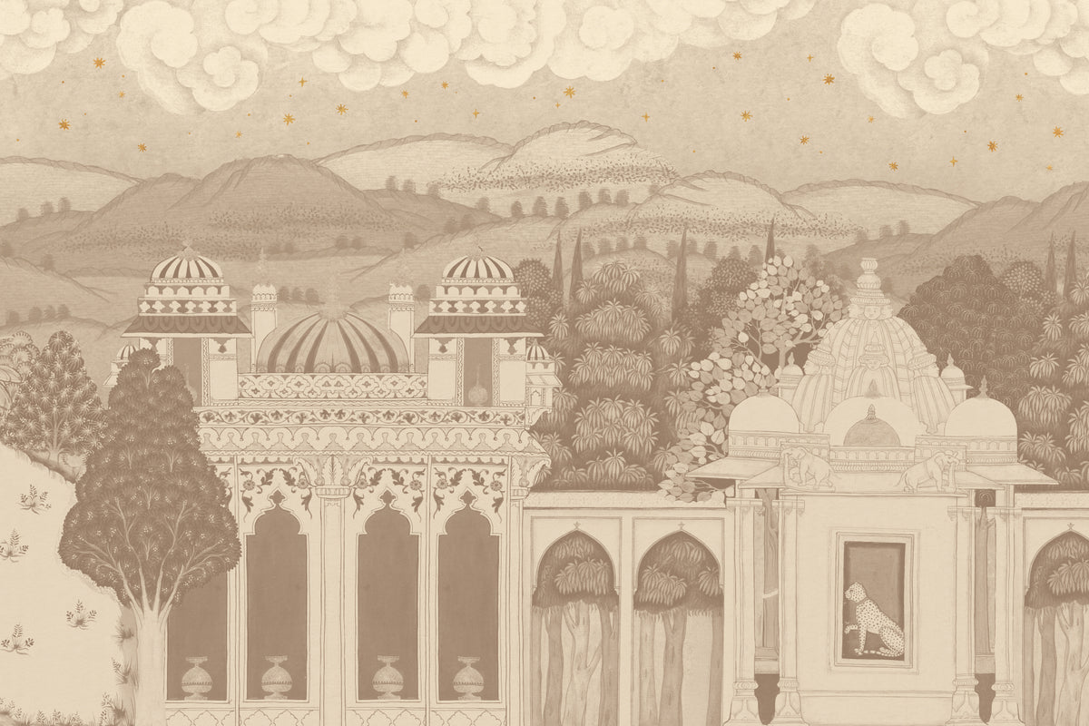 Temple Valley Neutral mural by Hovia