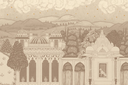 Temple Valley Neutral mural by Hovia
