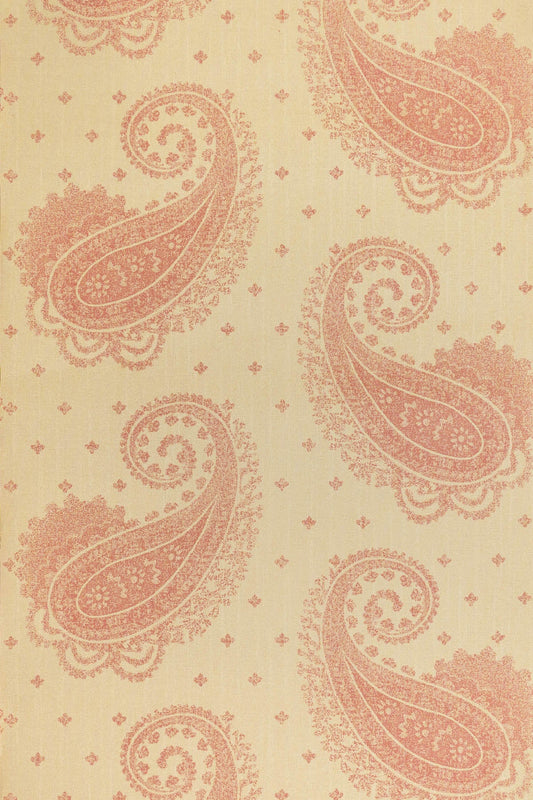 Templeton Paisley Wallpaper by Jean Monro in Rose