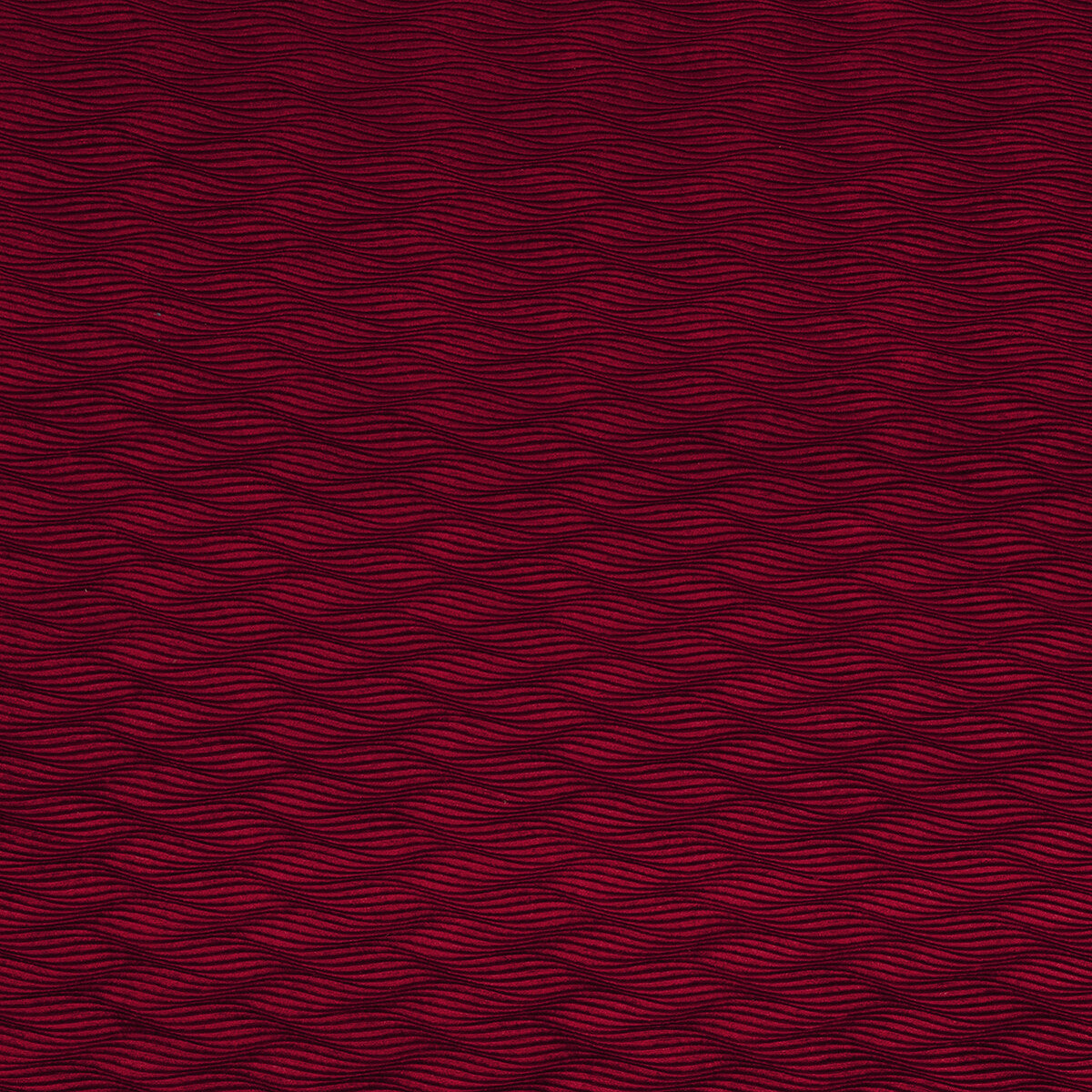 Tempo Crimson fabric by Clarke & Clarke