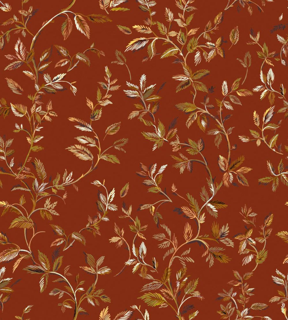 Tenango Wallpaper by Coordonne Terracota