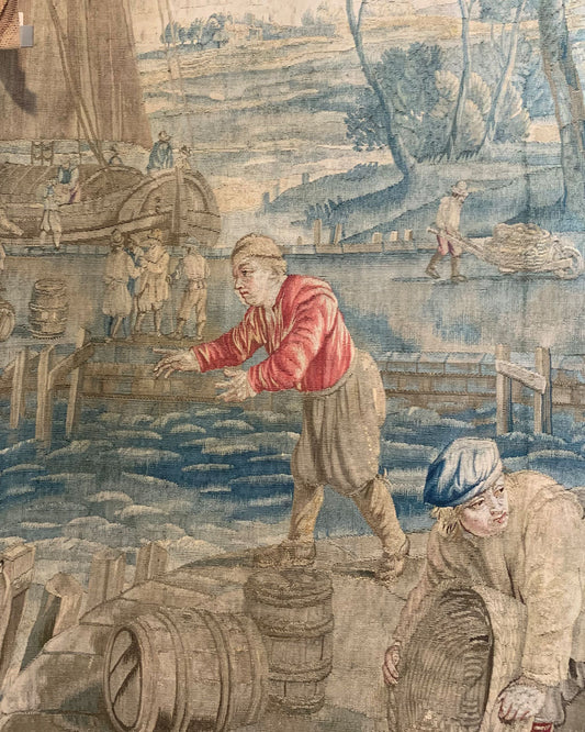 Teniers Mural by Watts 1874 in Boonyam - Non-Woven Paper