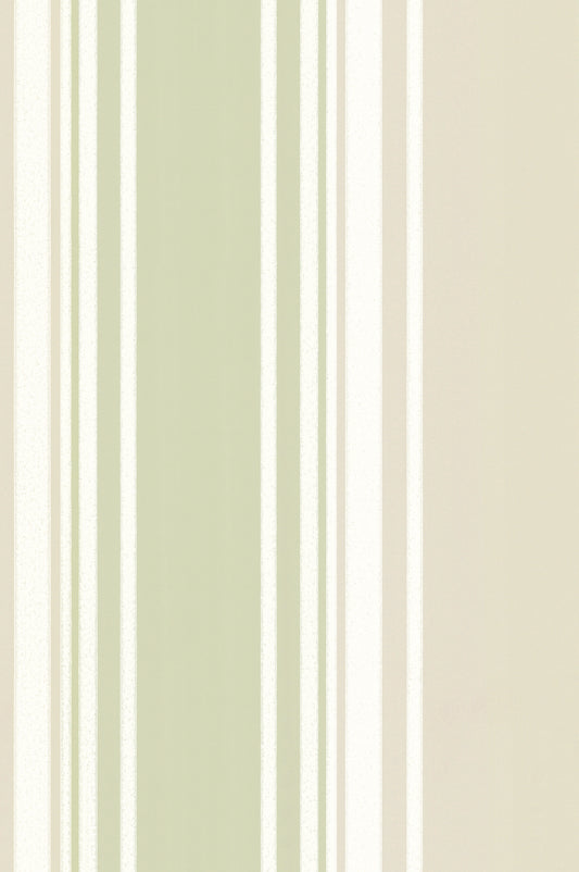 Tented Stripe wallpaper by Little Greene in Eau De Nil