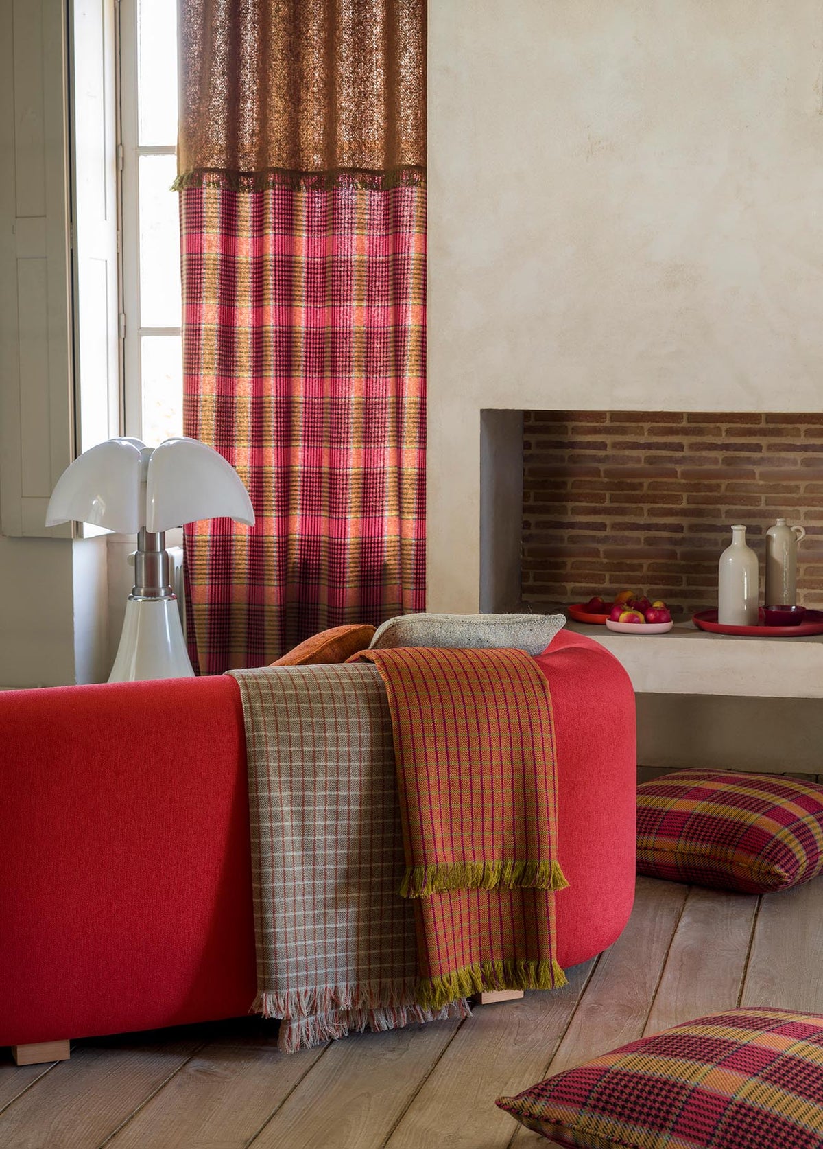 Terence Fabric by Pierre Frey shown in a room setting (view 2)