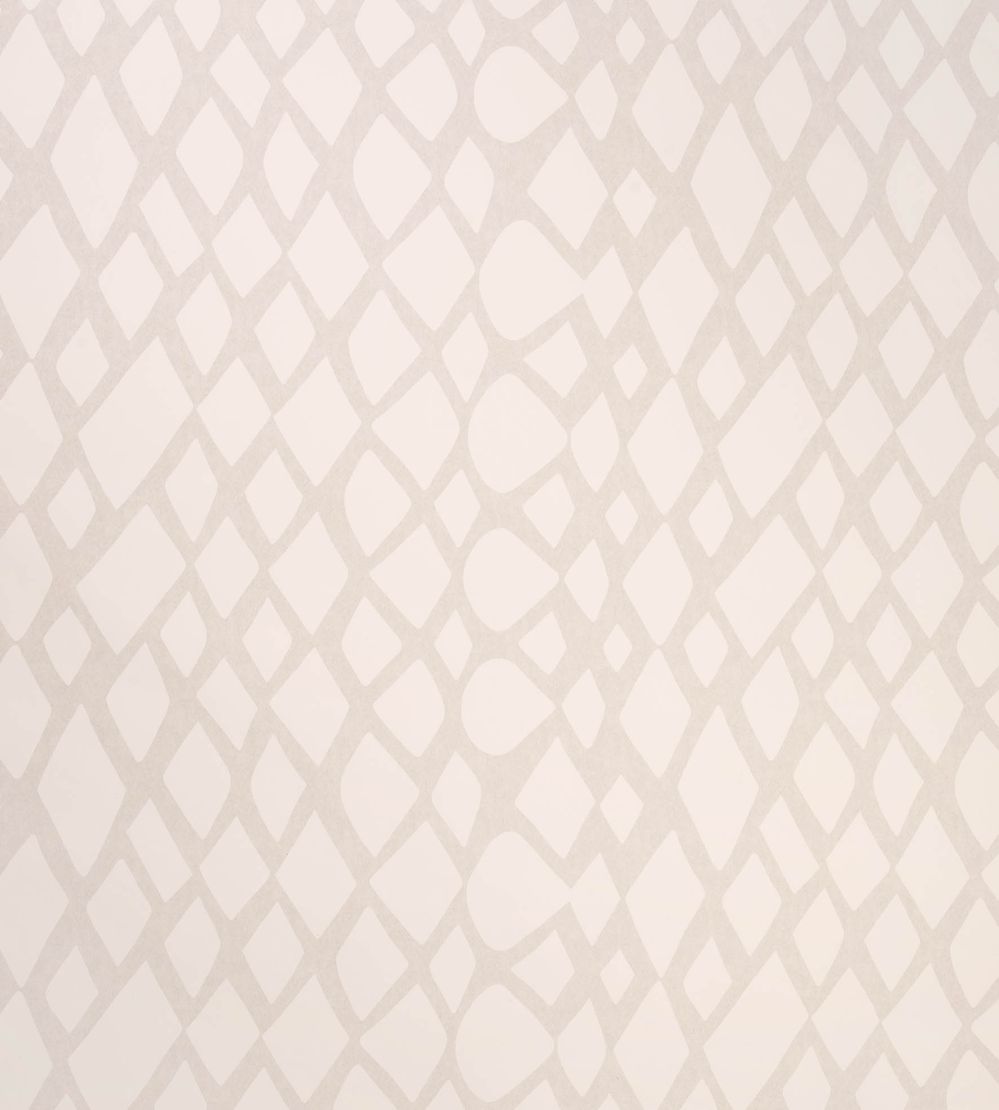 Tesserae Wallpaper by Christopher Farr Cloth Pearl
