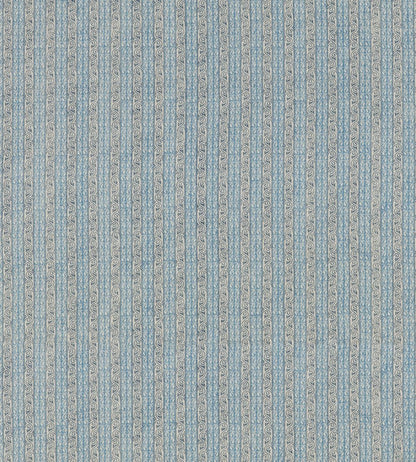 Tetbury Stripe Fabric by GP & J Baker Blue
