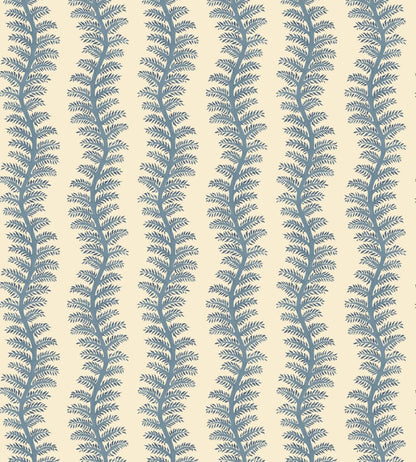 Tetbury Stripe Wallpaper by GP & J Baker Indigo