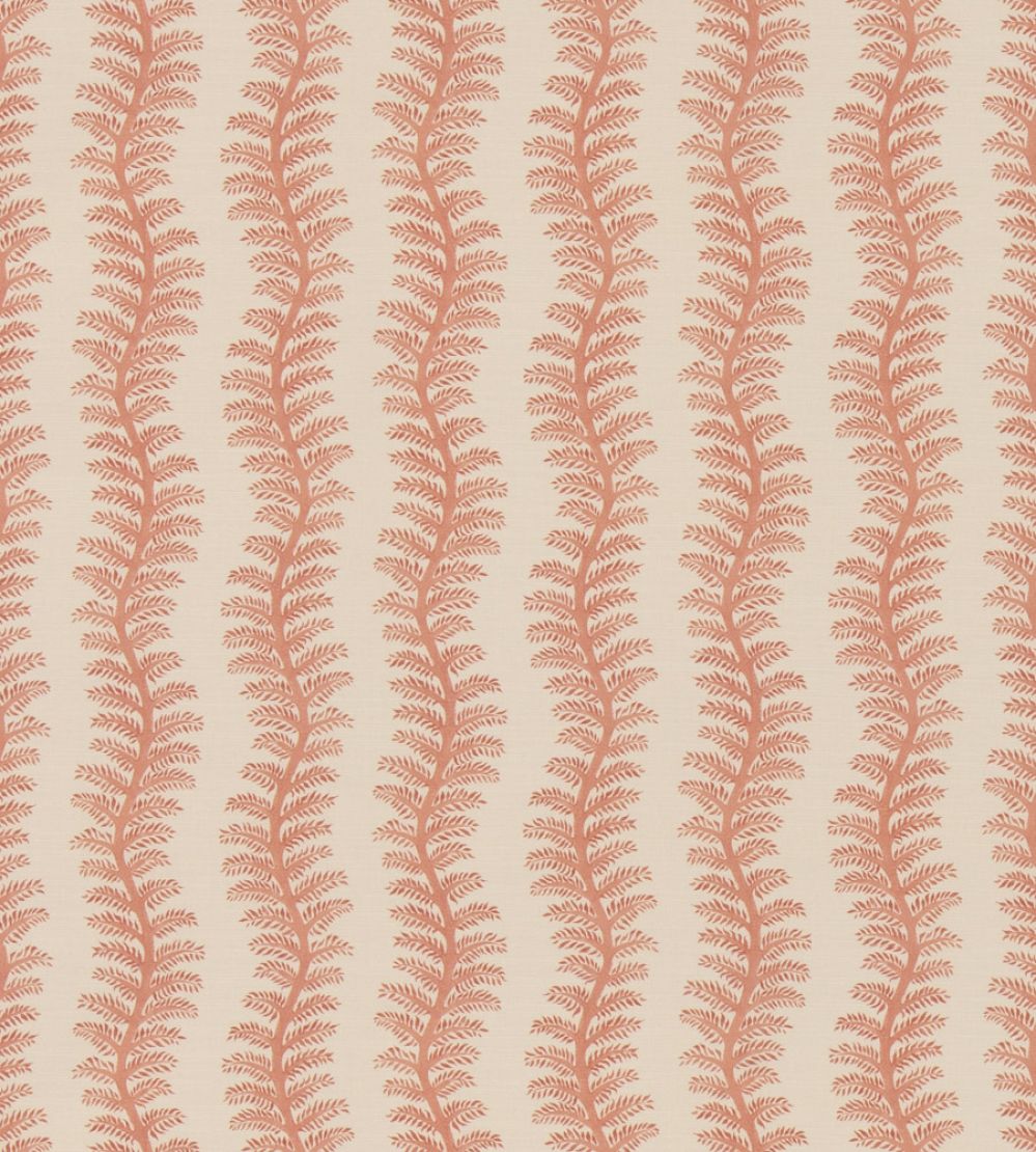 Tetbury Stripe Fabric by GP & J Baker Soft Red