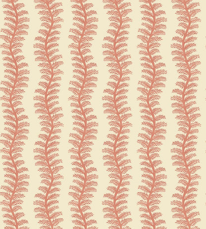 Tetbury Stripe Wallpaper by GP & J Baker Soft Red