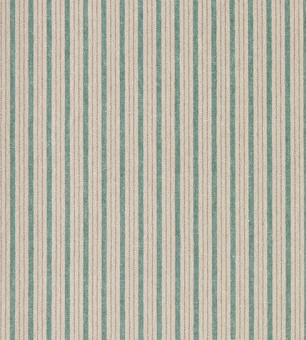Tetbury Stripe Fabric by Sanderson Mineral Blue