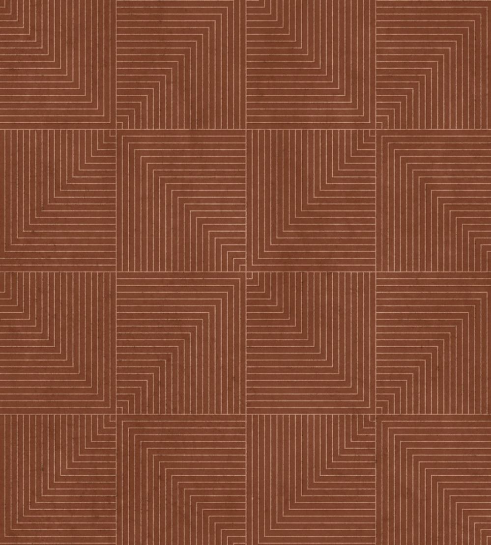 Tetragonal Wallpaper by Coordonne Clay