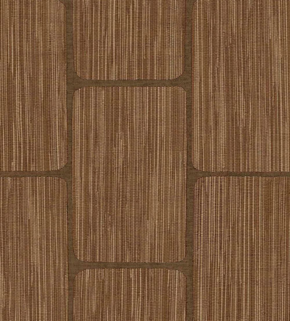 Frame Wallpaper by Eijffinger Warm Brown