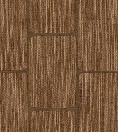 Frame Wallpaper by Eijffinger Warm Brown