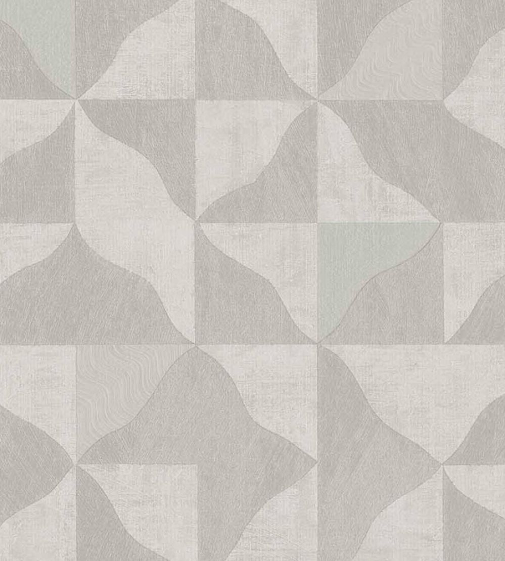 Textured Tiles Wallpaper by Eijffinger Beige/Sand