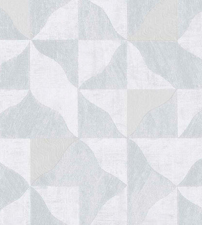 Textured Tiles Wallpaper by Eijffinger Grey/Silver