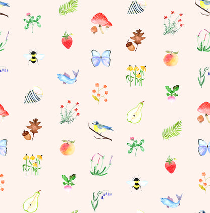 The Bee Strawberry mural by Bien Fait