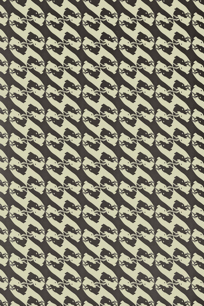 The Dogs Wallpaper by Barneby Gates Charcoal
