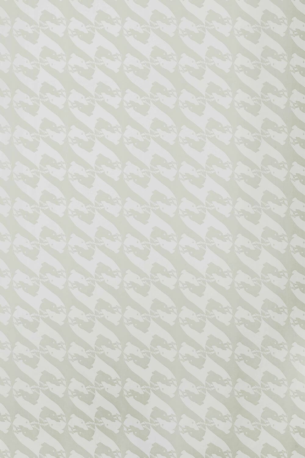 The Dogs Wallpaper by Barneby Gates Pale Grey