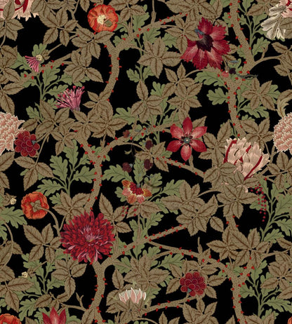 The Flowering Wallpaper by MINDTHEGAP Dark