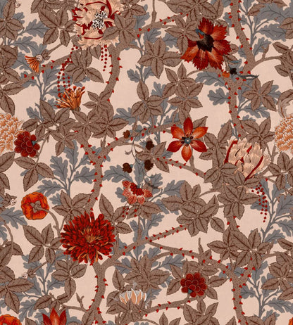 The Flowering Wallpaper by MINDTHEGAP Pink