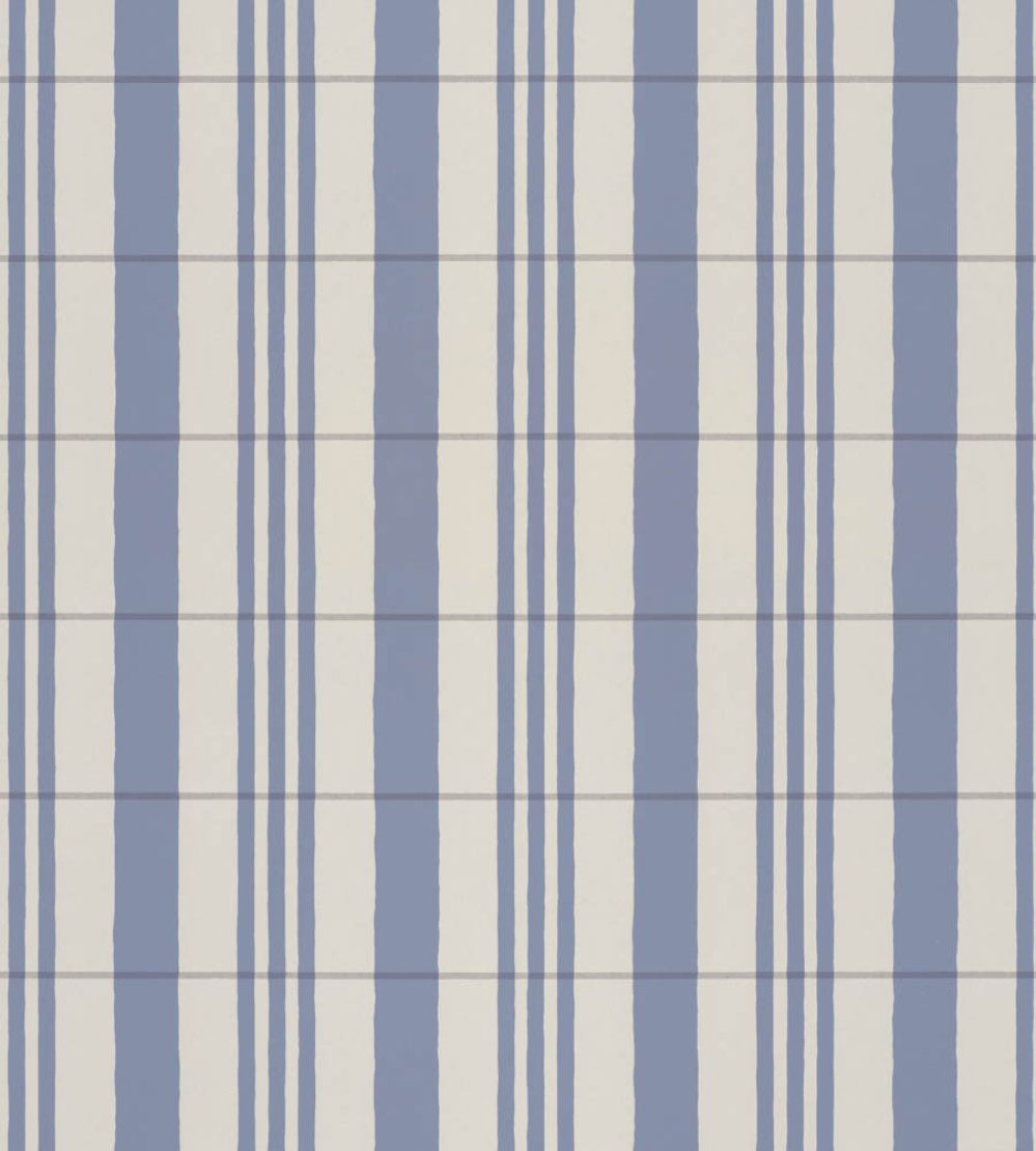 The Guards Tent Wallpaper by Langelid Von Bromssen Sky Blue