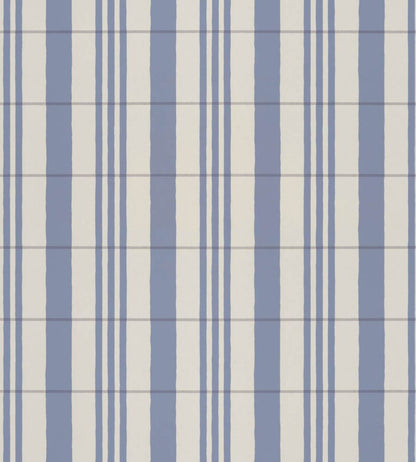 The Guards Tent Wallpaper by Langelid Von Bromssen Sky Blue