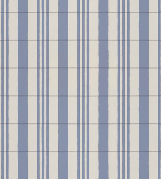 The Guards Tent Wallpaper by Langelid Von Bromssen Sky Blue
