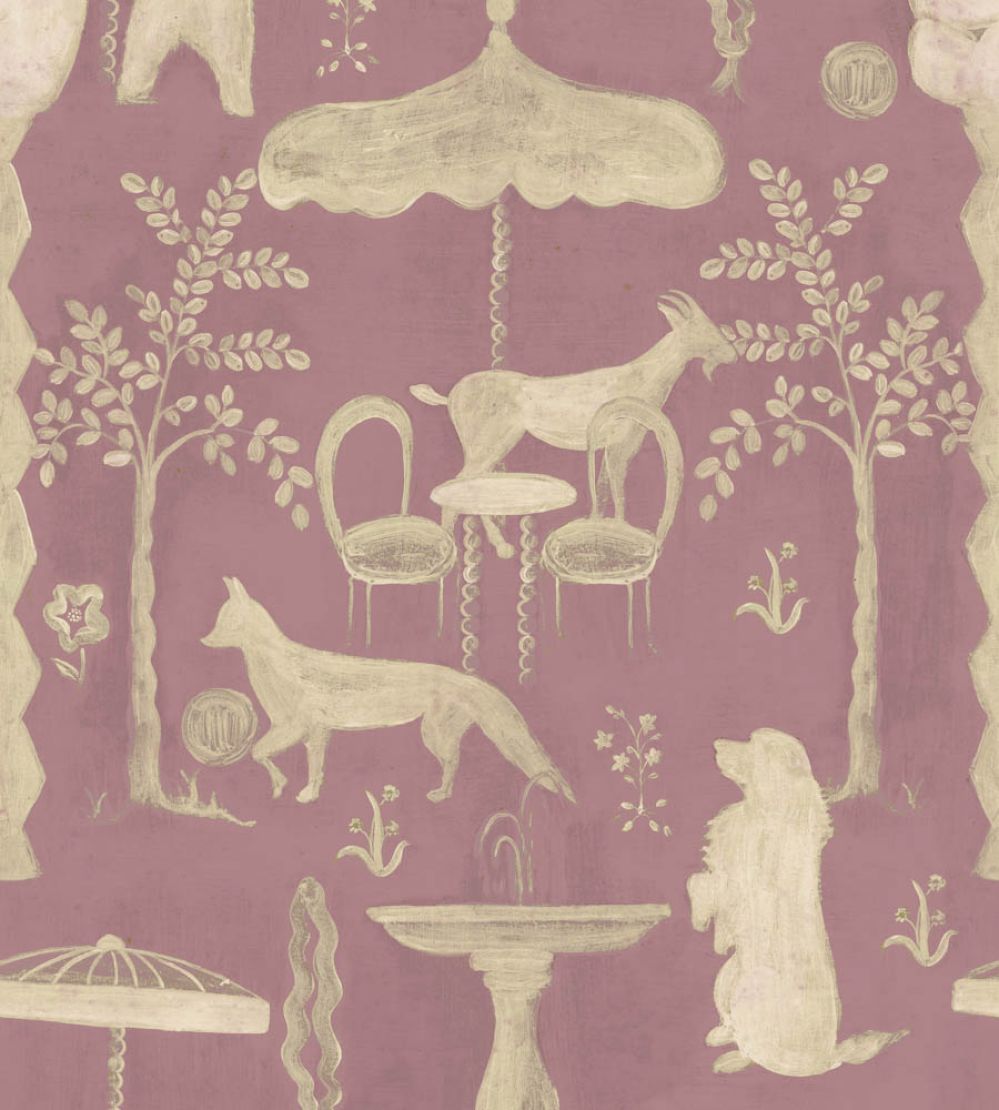 The Hidden Realm Wallpaper by MINDTHEGAP Mauve