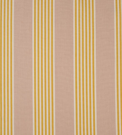 The Hudson Stripe Fabric by Christopher Farr Cloth Lemon