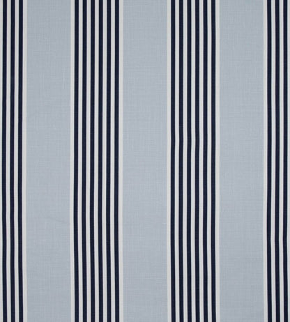 The Hudson Stripe Fabric by Christopher Farr Cloth Pale Blue