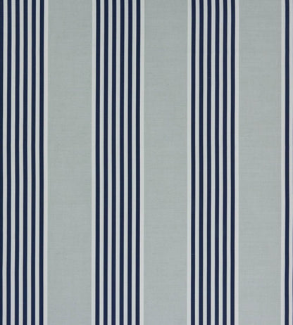 The Hudson Stripe Performance Fabric by Christopher Farr Cloth Azzuro