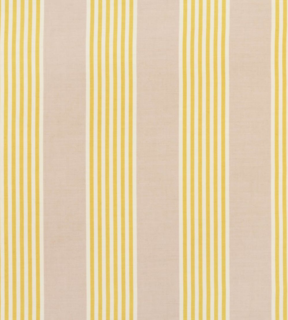 The Hudson Stripe Performance Fabric by Christopher Farr Cloth Limone