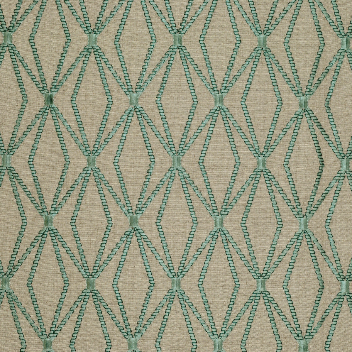 The ReBorn House TRH2123 Fabric, colorway TRH2123.B - geometric in orange, neutral, green