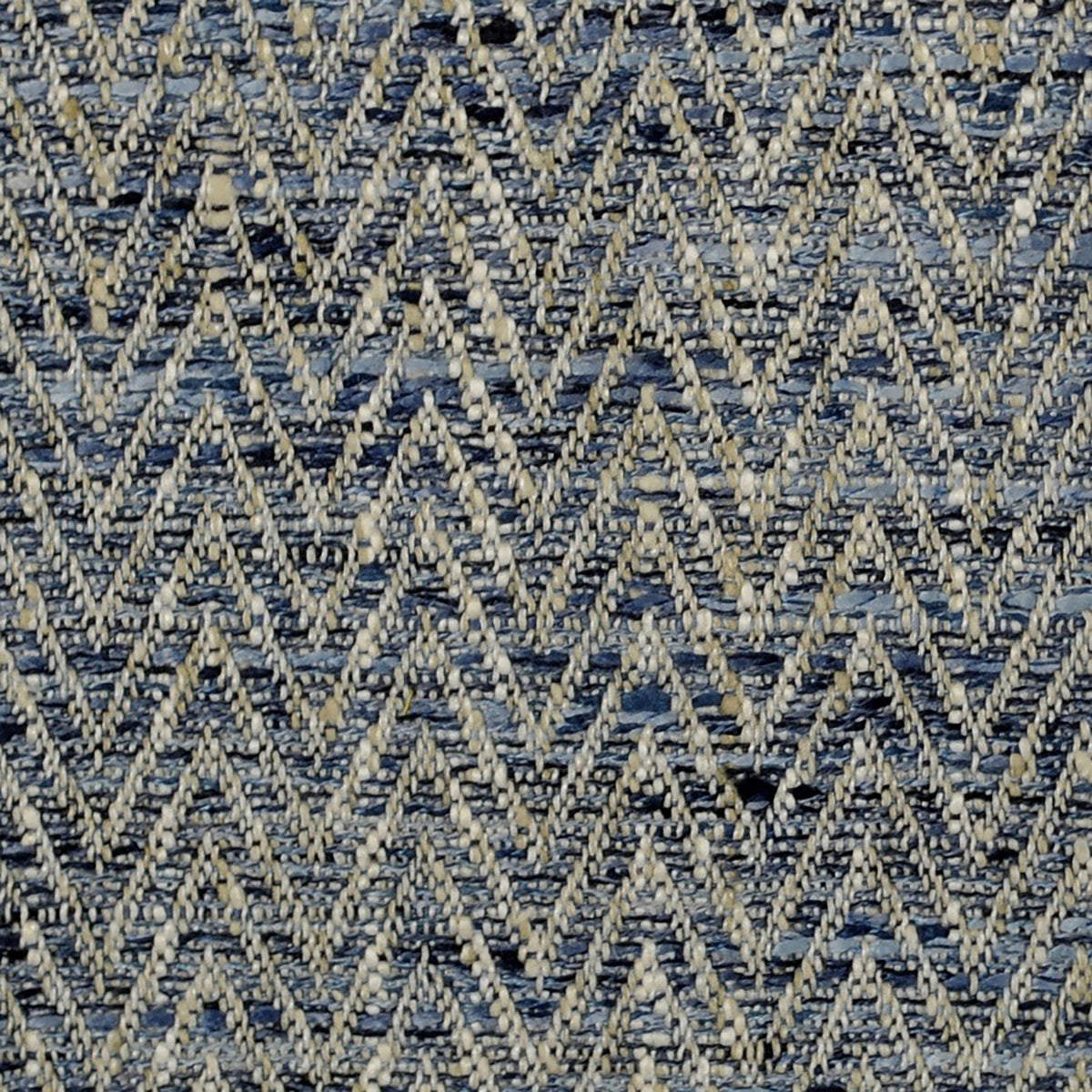 The ReBorn House TRH2159 Fabric, colorway TRH2159.H - herringbone in green, orange, black