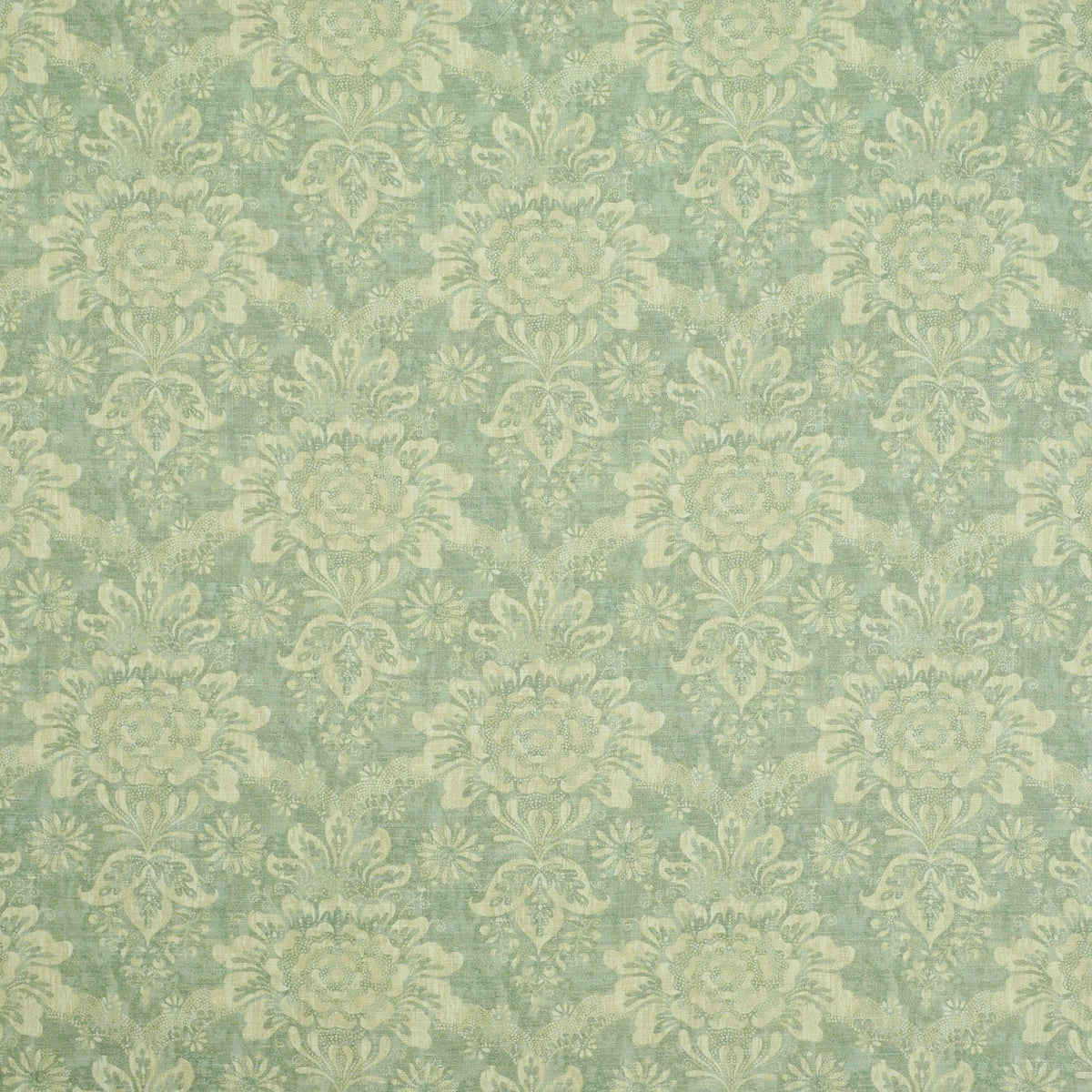 The ReBorn House TRH2297 Fabric, colorway TRH2297.C - botanical in blue, red, green
