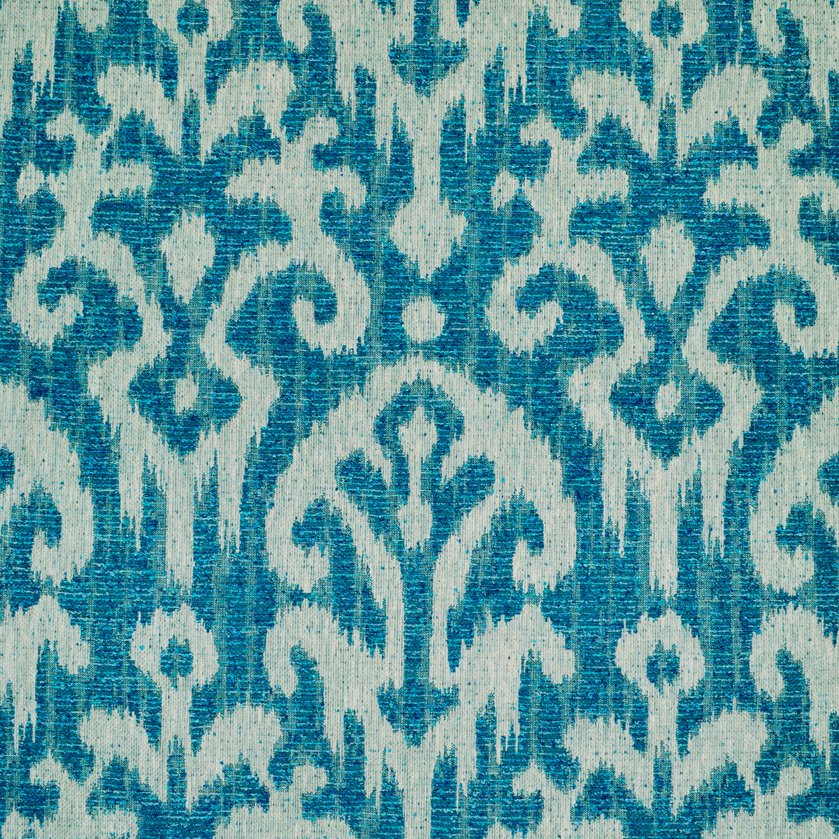 The ReBorn House TRH2652 Fabric, colorway TRH2652.A - ikat in blue, green, neutral