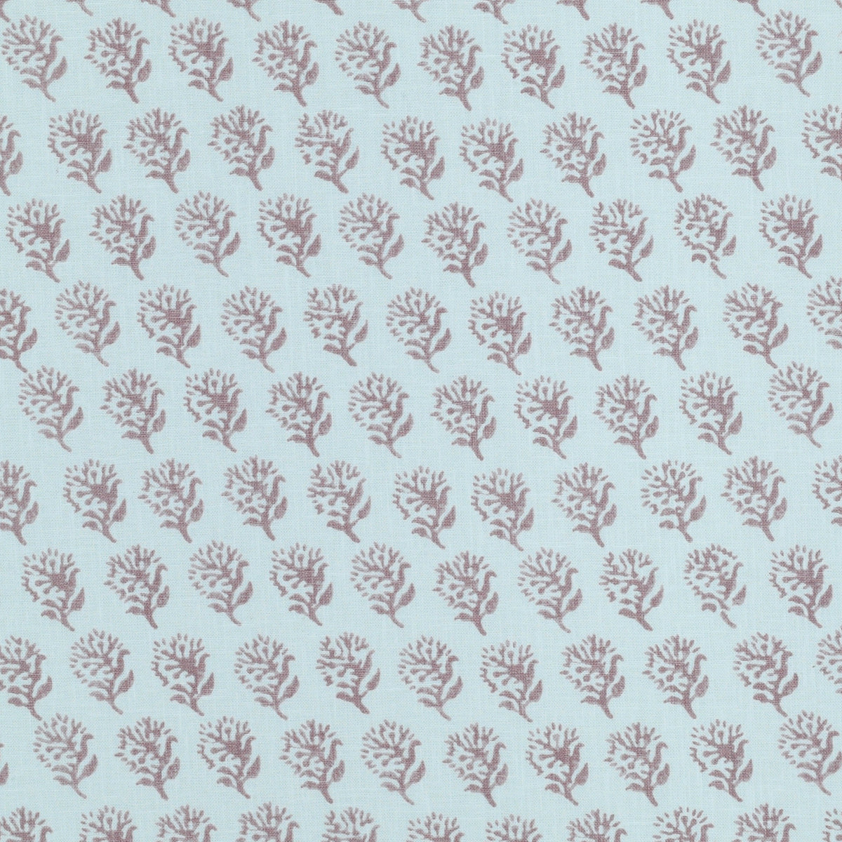 The ReBorn House TRH2677 Fabric, colorway TRH2677.D - small scale / botanical in blue, green, white