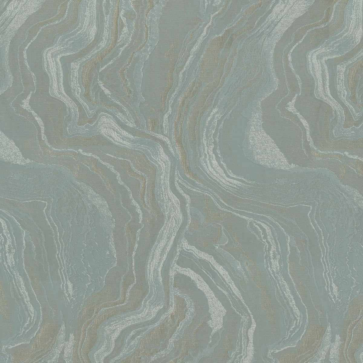 The ReBorn House TRH2760 Fabric, colorway TRH2760.B - abstract in grey, teal