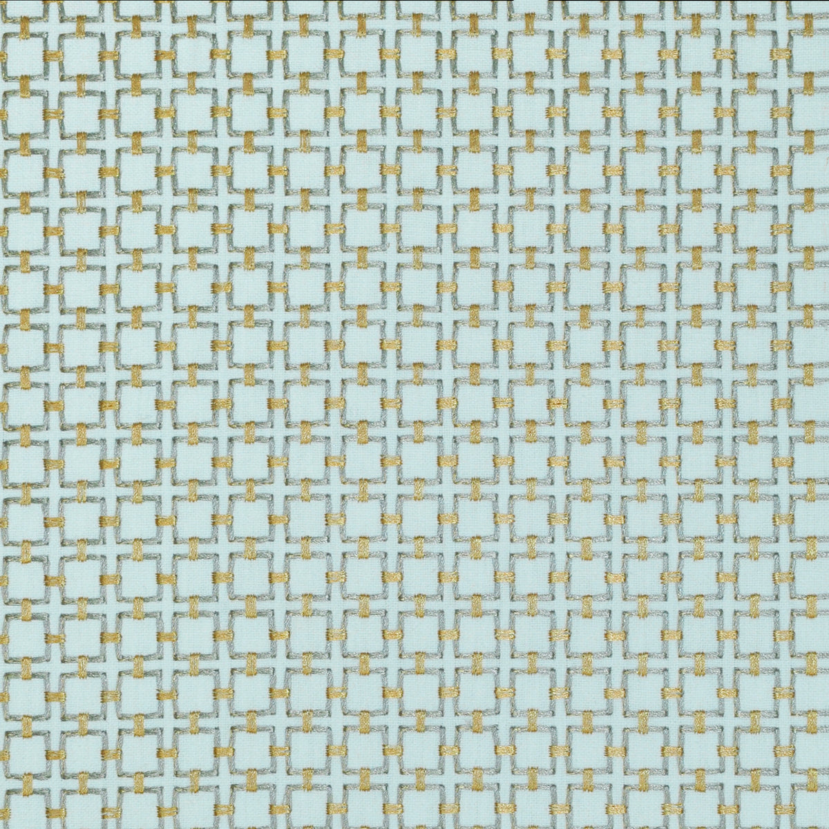 The ReBorn House TRH2856 Fabric, colorway TRH2856.C - small scale / geometric in gold, teal, green